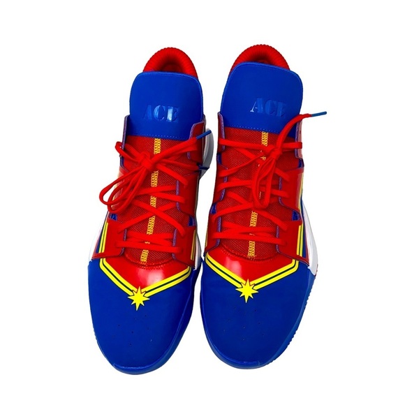 Adidas Pro Vision | Captain Marvel | High Top Baseball Shoes | By Candace Parker